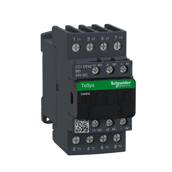Schneider LC1DT40BD Leistungsschütz LC1D 4p, +1S+1Ö, Spule 24 V DC