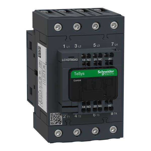 Schneider LC1DT80A3P7 Leistungsschütz LC1D 4p, +1S+1Ö, Spule 230 V AC