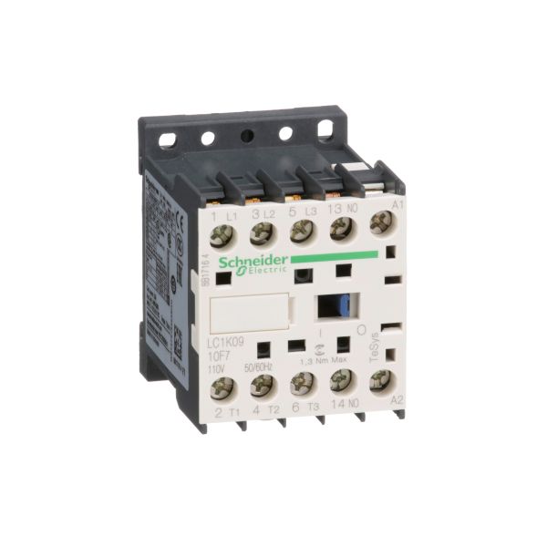 Schneider LC1K0910F7 Leistungsschütz LC1K 3p, +1S, 4 kW, 9 A, 400 V AC3, Spule 110 V AC