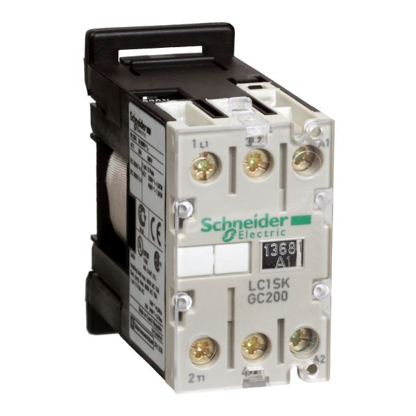 Schneider LC1SKGC200B7 Mini-Schütz LC1SKGC 2p, 5 A, 400 V AC3, Spule 24 V AC