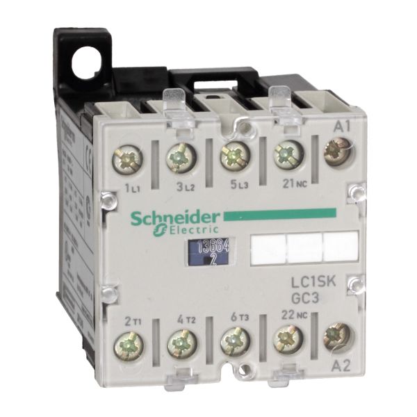 Schneider Electric LC1SKGC310P7 Mini-Schütz LC1SKGC 3-polig +1S 4 kW 9 A 400 V AC3 Spule 230 V AC