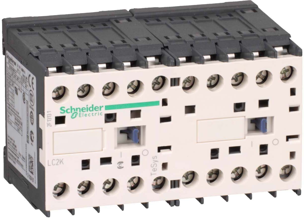 Schneider LC2K06015B7 Wendeschützkombination, 3p+1Ö, 2,2kW/400V/AC3, 6A, Spule 24V 50/60Hz