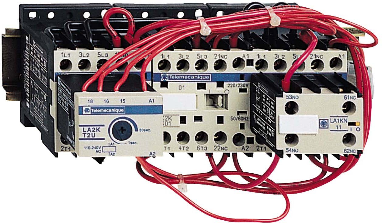 Schneider LC3K09P7 Stern-Dreieck Schützkombination, 7,5kW, 230V 50/60Hz