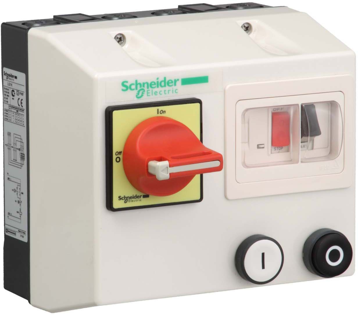 Schneider LG1K065Q708 Gekapselter Direktanlasser, LG1-K, 2,5-4A, Spule 380V AC