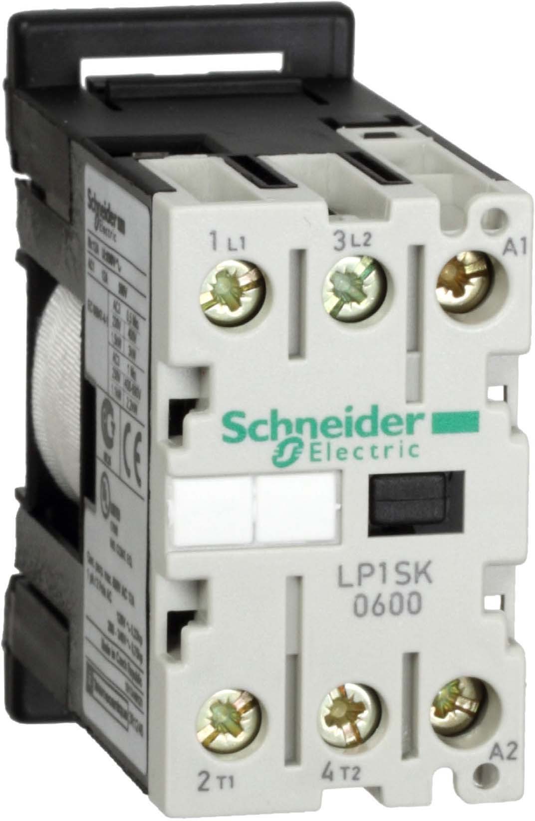 Schneider Electric LP1SK0600BD Mini-Schütz LP1SK 2-polig Spule 24 V DC