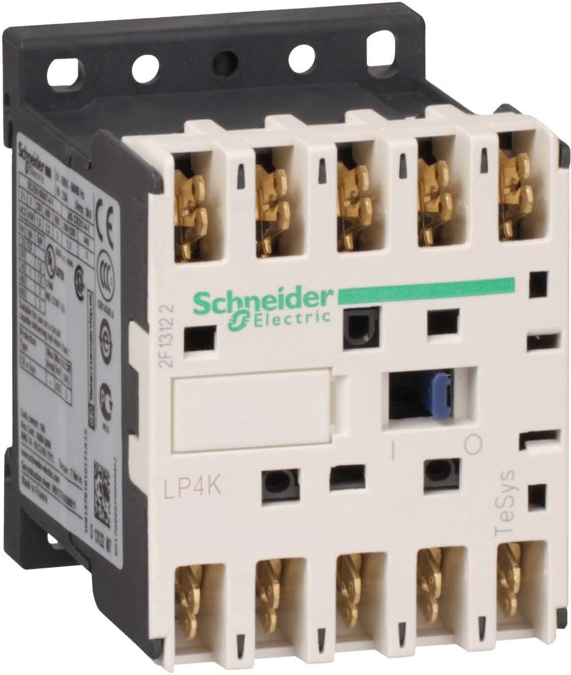 Schneider LP4K090087BW3 Leistungsschütz LP4K 4p, Spule 24 V DC
