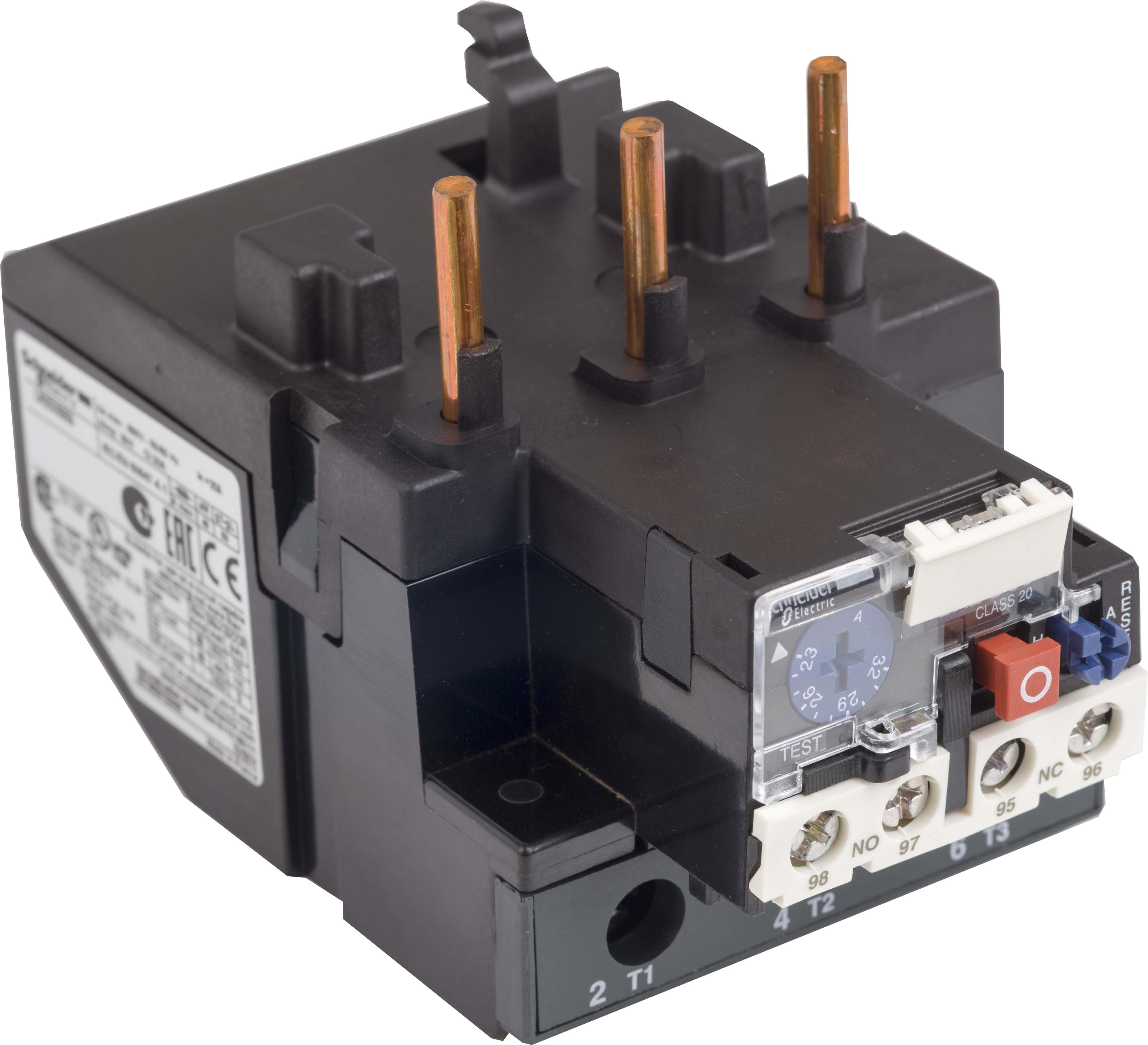 Schneider LR2D3553 Motorschutzrelais, 23-32A, 1S+1Ö, Klasse 20A