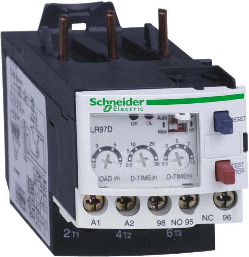 Schneider LR97D25B Motorschutzrelais, elektronisch, 5-25A, 24VAC/DC