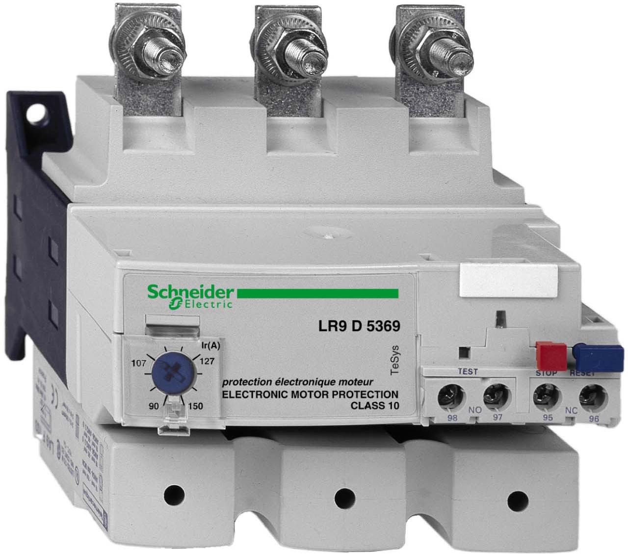 Schneider LR9D5369 Motorschutzrelais, 90-150A, 1S+1Ö, Klasse 10