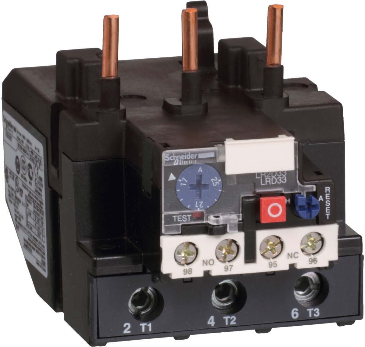 Schneider LRD3365 Motorschutzrelais, 80-104A, 1S+1Ö, Klasse 10A