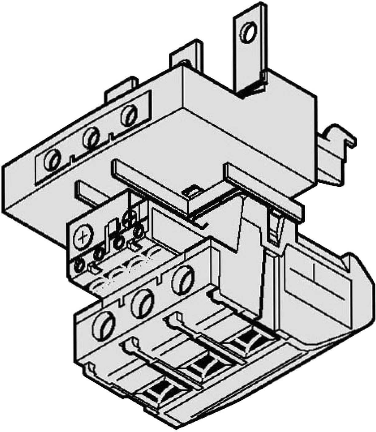 Schneider LRD4365 Motorschutzrelais, 80-100A, 1S+1Ö, Klasse 10A