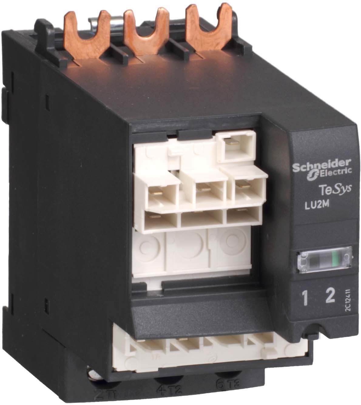 Schneider LU2MB0BL Wendeblock LU2M, 32A, 24 V DC, Direktmontage