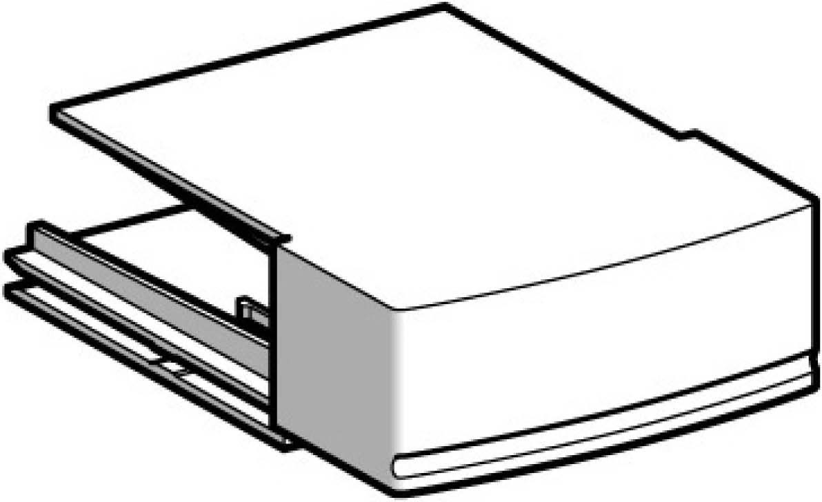 Schneider LU9C1 Blinddeckel für Hilfskontakte, Kommunikations- oder Funktionsmodul, Position LU9