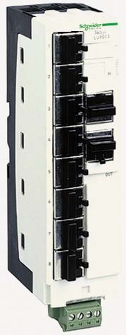 Schneider LU9GC3 Modbus-Verteilermodul, 10 RJ45 und 1 Schraubklemmleiste