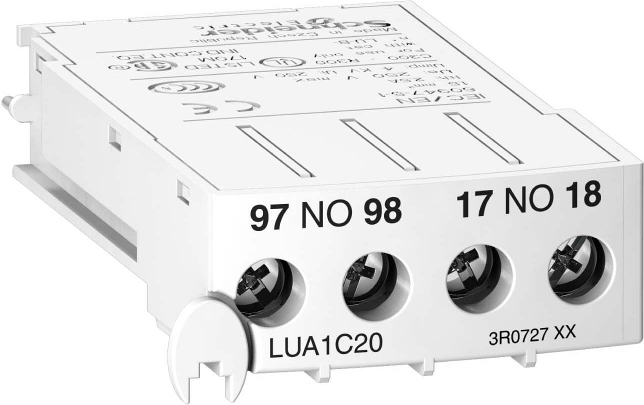 Schneider Electric LUA1C20 Zusätzlicher Kontaktblock LUA 1S+1S