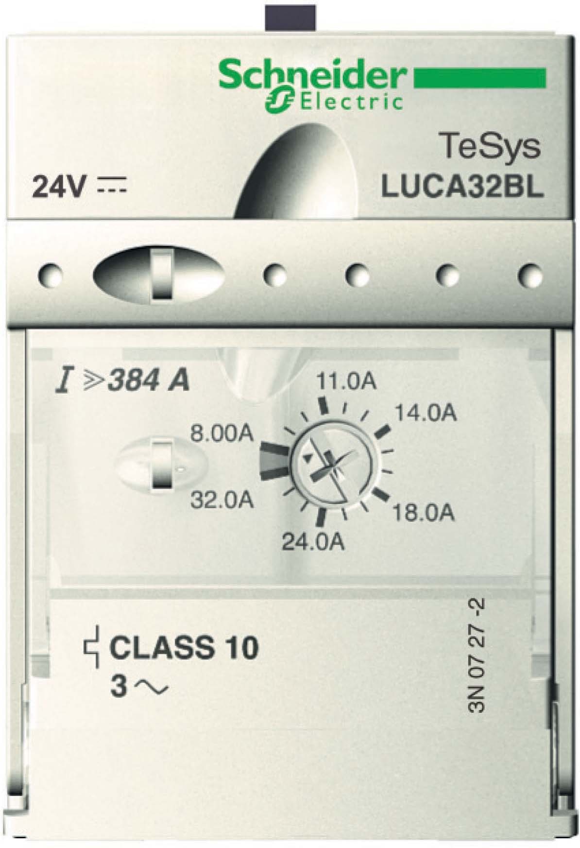 Schneider LUCA1XFU Standard-Steuereinheit LUCA, Klasse 10, 0,35-1,4A, 110-220V DC/AC