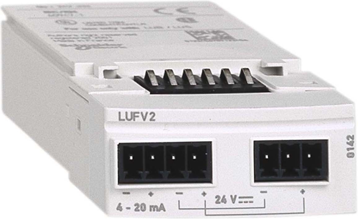 Schneider LUFV2 TeSys U, LUFApplikationsmodul Anzeige der Motorlast 4-20mA