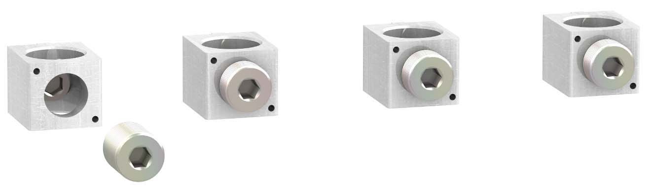 Schneider LV432480 Anschluss-Klemmen für 1 Kabel (4 Stk.), 1x 35-300mm², für INS/INV320-630 und ComPact NSX400-630
