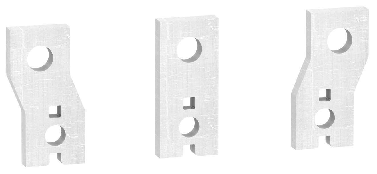 Schneider LV432490 Anschlussverbreiterungen 52,5mm Flachanschluss 3P NSX400-630 und INS/INV320-630