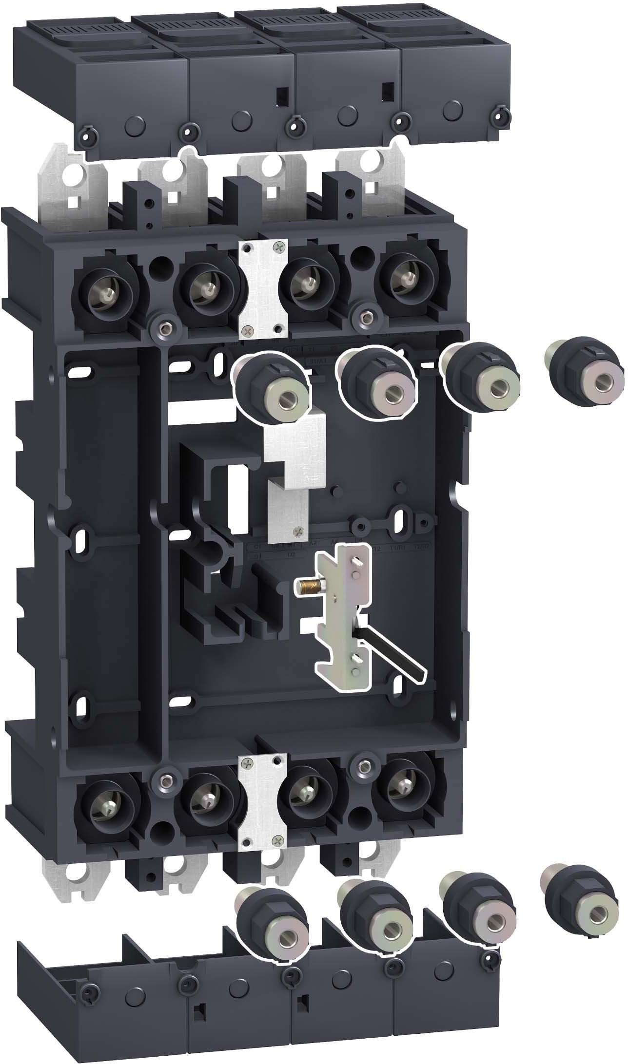 Schneider LV432539 Umbausatz Stecktechnik für 4P ComPact NSX400/630