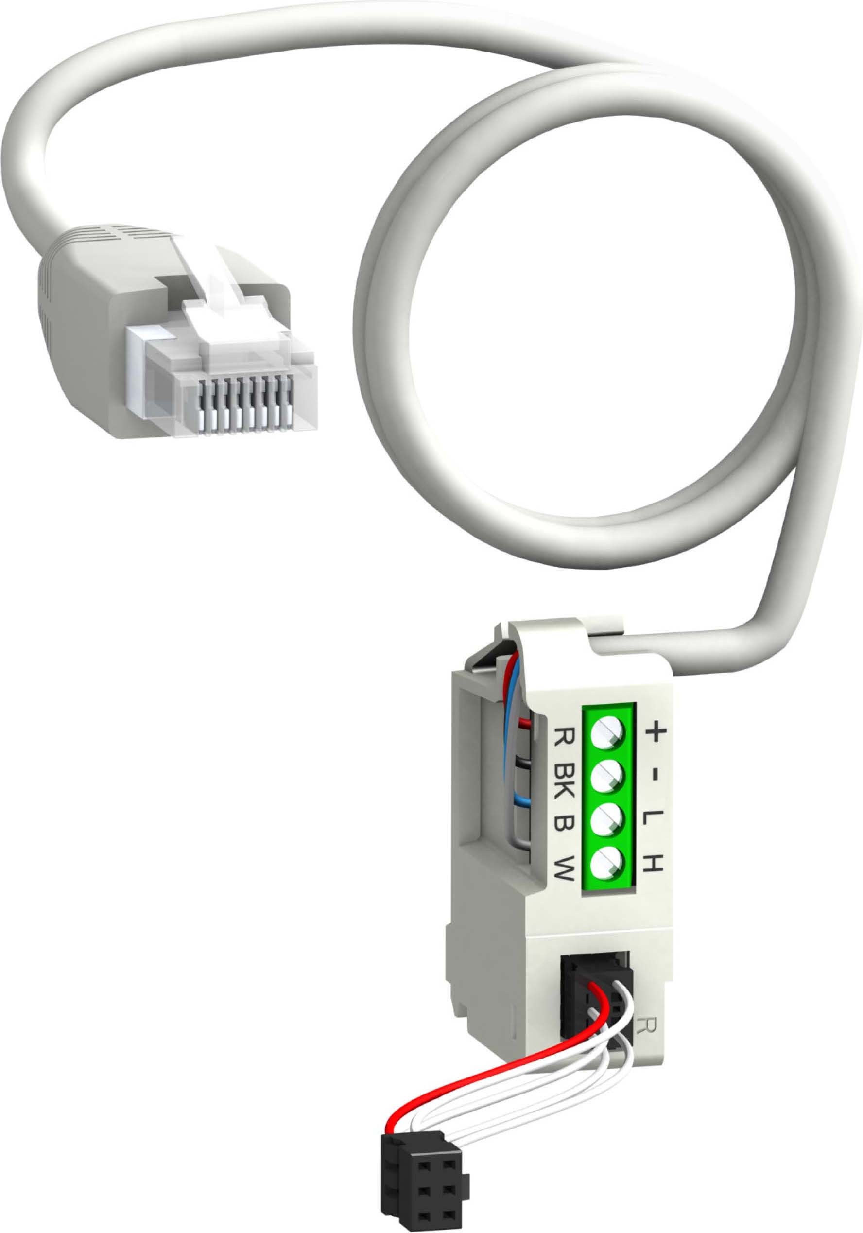 Schneider LV434202 ComPact NSX-Kabel für Motorantriebsmodul, L=3,00m, ULP Kabelzubehör