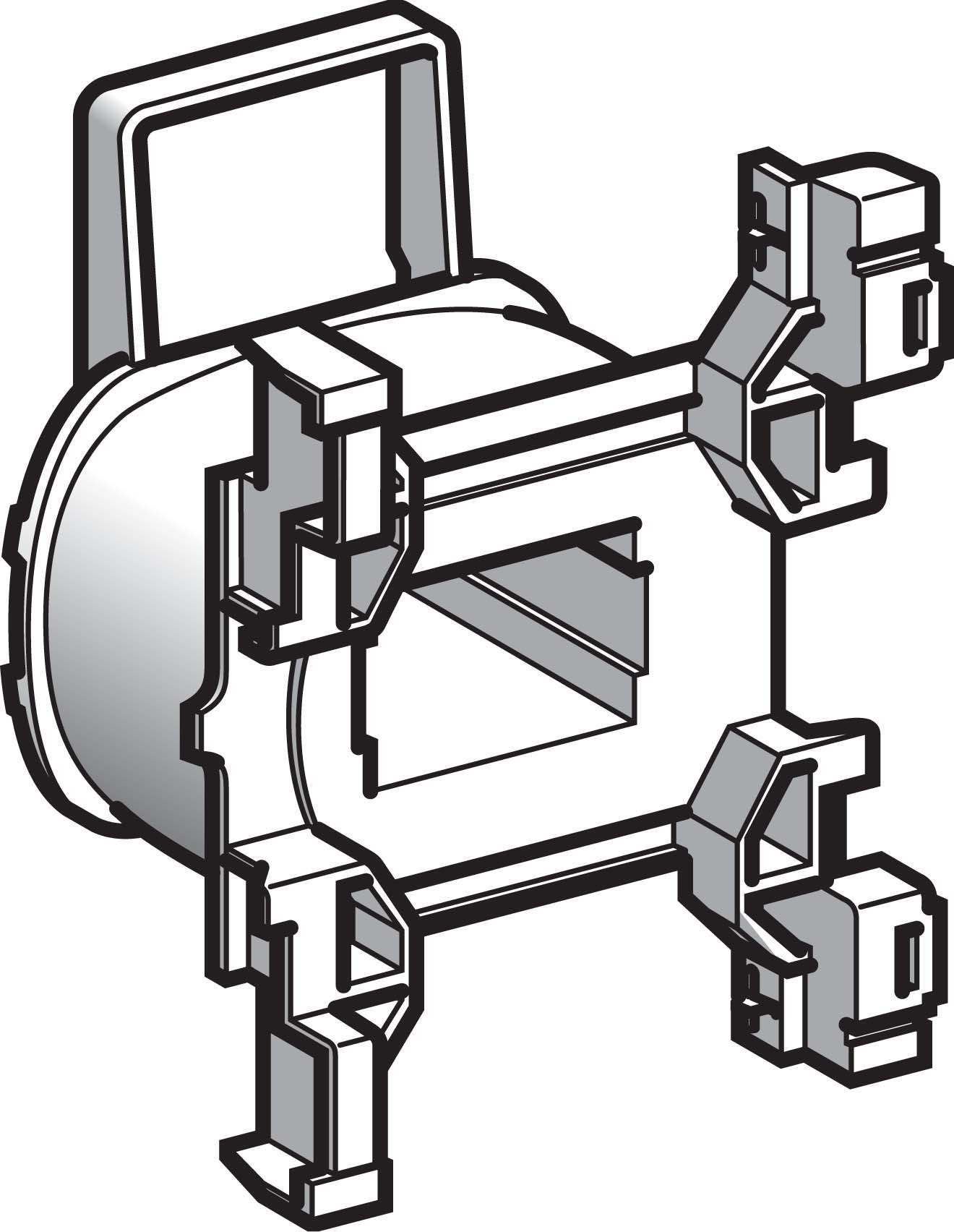 Schneider LXD1B7 Schützspule, 24V 50/60Hz