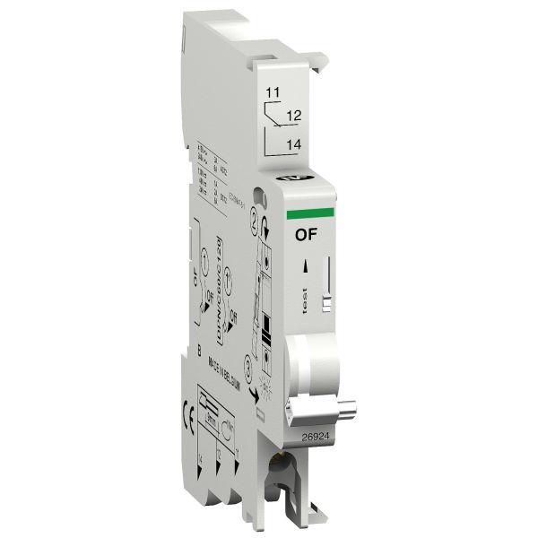 Schneider Electric M9A26924 Multi 9 OEM Hilfsschalter OF 1 Wechsler 240-415V AC 24-130V DC