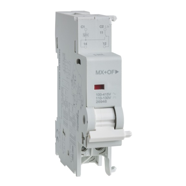 Schneider M9A26948 Multi 9 OEM Arbeitsstromauslöser + Hilfsschalter MX+OF 12V AC/DC