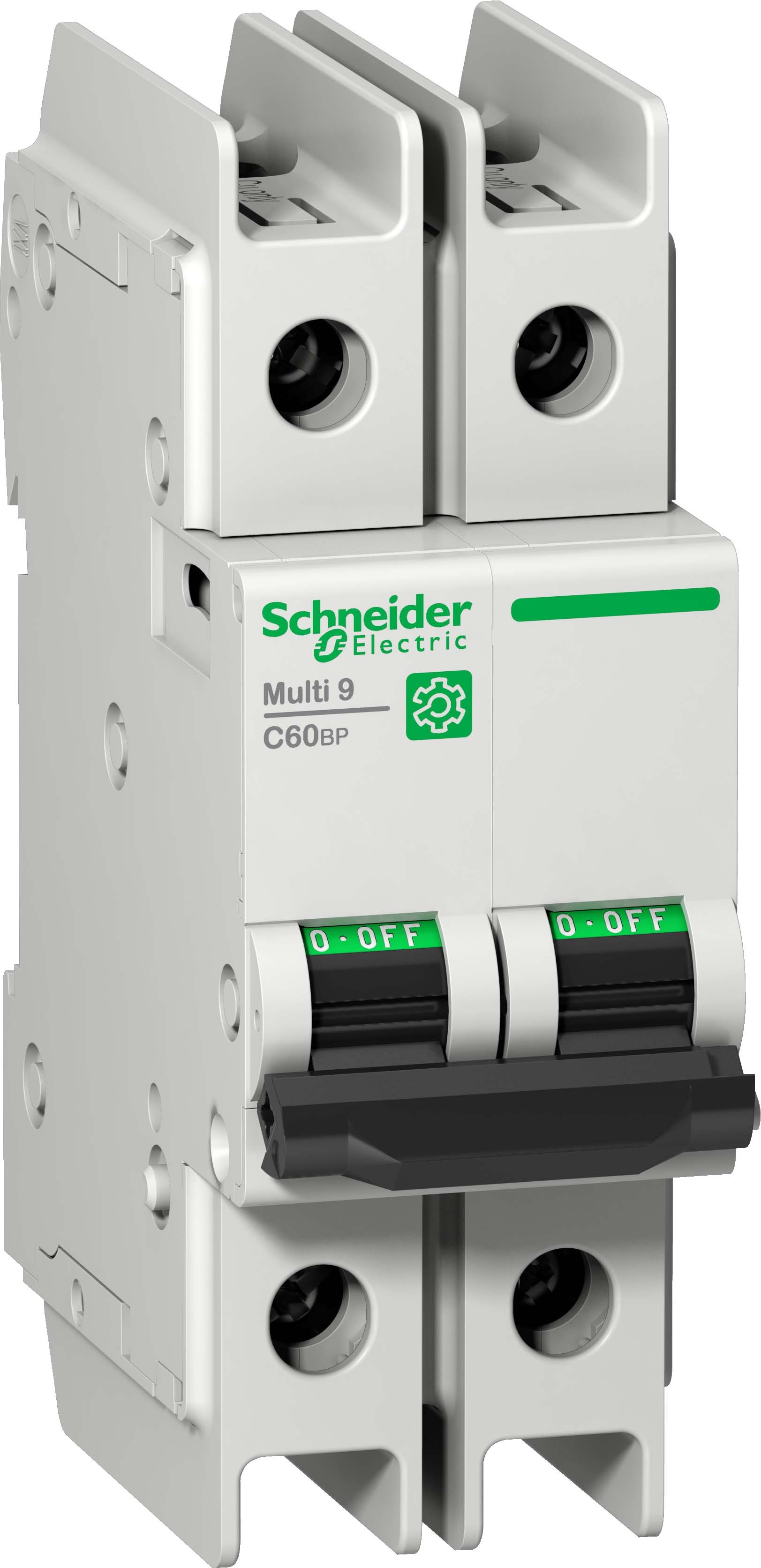Schneider M9F42210 Multi 9 OEM LS-Schalter C60BP 2-polig 10A C-Char. 10kA 480Y/277V UL489