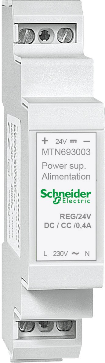 Schneider Electric MTN693003 Spannungsversorgung REG DC 24 V/0,4 A lichtgrau