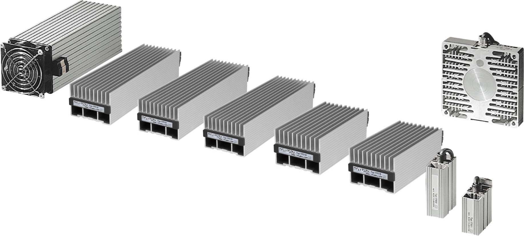 Schneider NSYCR250W230VV ClimaSys-Widerstandsheizung, Lüfter 250W, 230V Aluminium