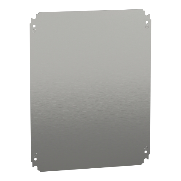 Schneider NSYMM54 Einfache Montageplatte H500xB400mm aus verzinktem Stahl