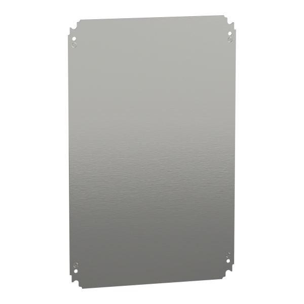 Schneider NSYMM64 Einfache Montageplatte H600xB400mm aus verzinktem Stahl