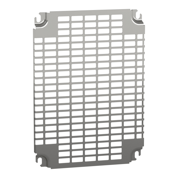 Schneider NSYMR43 Perforierte Platten Monoblock, H400xB300mm mit universeller Perforation 11x26mm