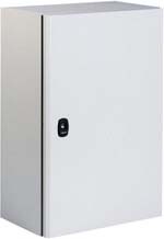 Schneider Electric NSYS3D10640P Spacial S3D Volltür mit Montageplatte H1000xB600xT400 IP66 IK10 RAL7035.