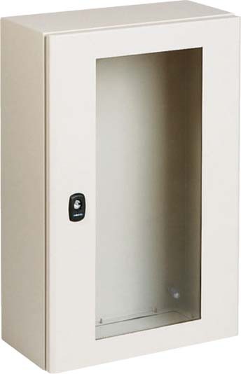 Schneider Electric NSYS3D6420T Spacial S3D tspt Tür ohne Montageplatte H600xB400xT200.IP66 IK08 RAL7035.
