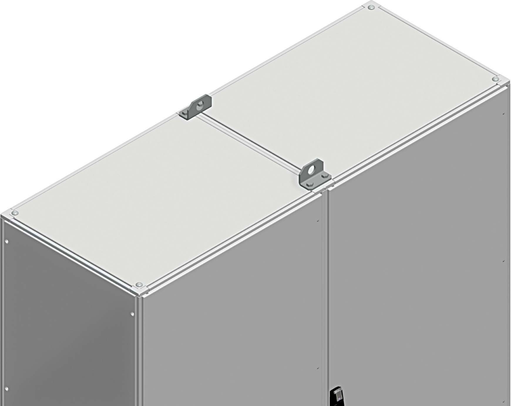 Schneider NSYSFELB PanelSeT SF-Anschlagwinkel, Stahl, verzinkt, Verpackungseinheit: 4 Stück