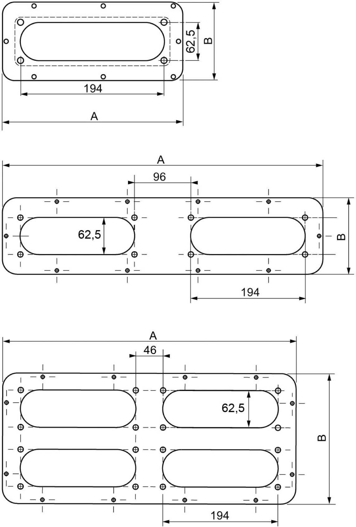 Schneider NSYTLCFL PanelSeT SF-Adapter für FL21-Kabeleinführungsplatte