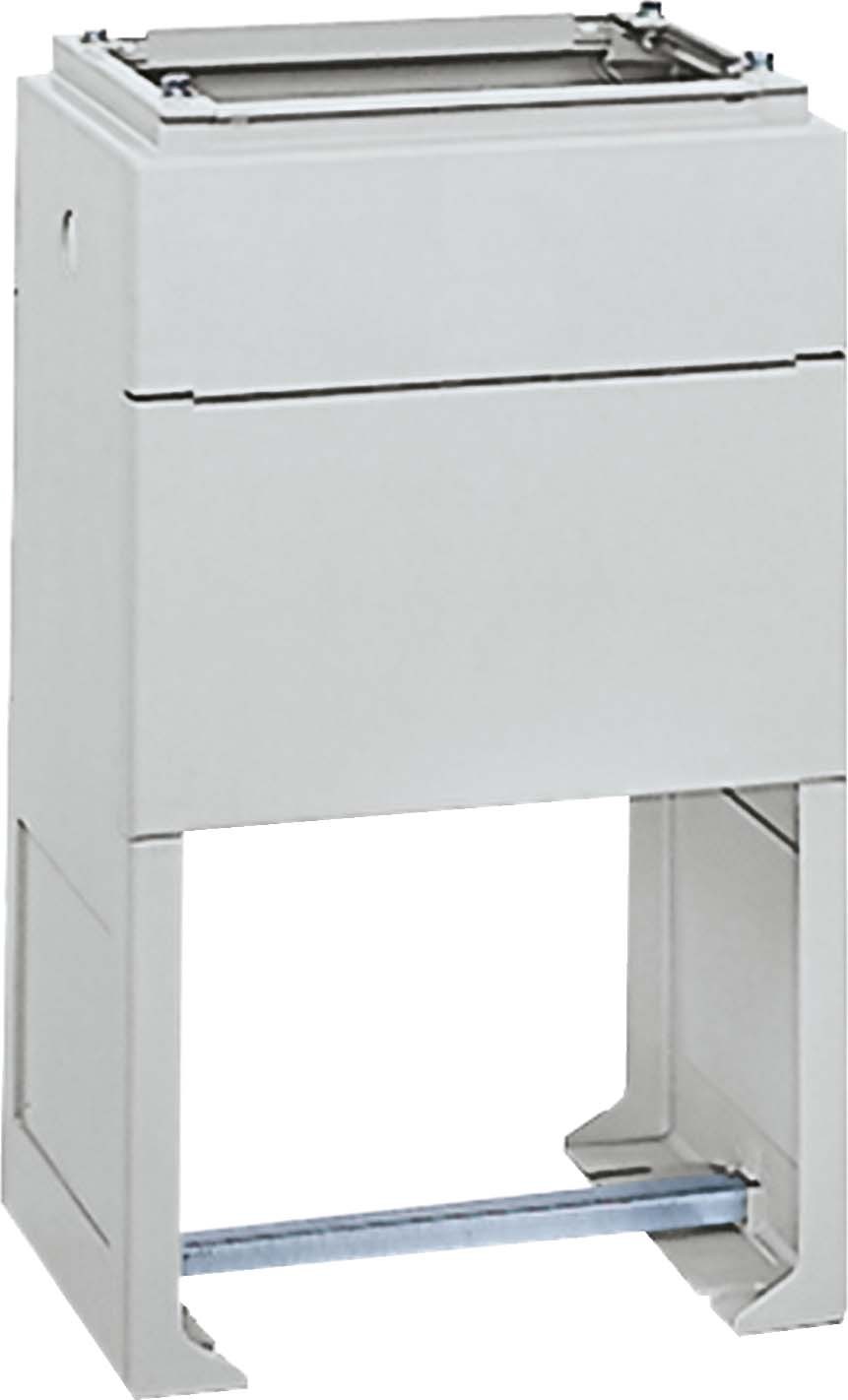 Schneider NSYZHPLA74G Polyester-Sockel 900 mm,teilweise verborgen,f. Vers.PLAZ o. PLAZT B750xT420 mm