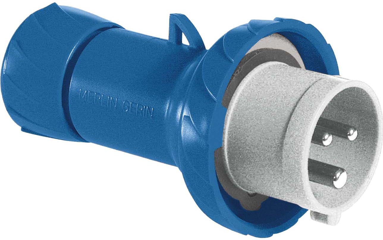 Schneider PKE32M723 CEE Stecker, Schraubklemmen, 32A, 2p+E, 200-250 V AC, IP67