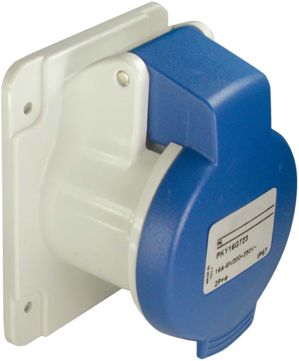 Schneider Electric PKF16G424 CEE Anbausteckdose Schraubklemmen 16A 3-polig +E 200-250 V AC