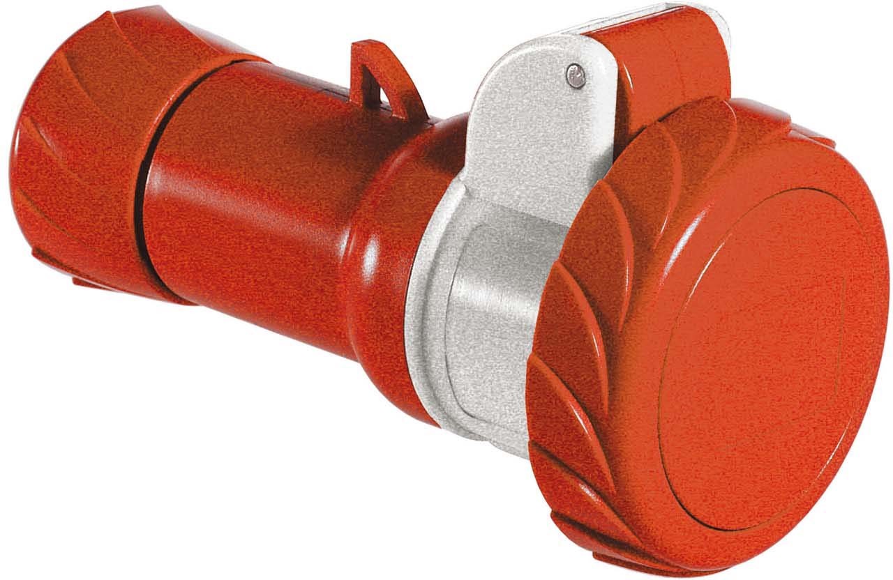 Schneider PKF32M734 CEE Kupplung, Schraubklemmen, 32A, 3p+E, 380-415 V AC, IP67