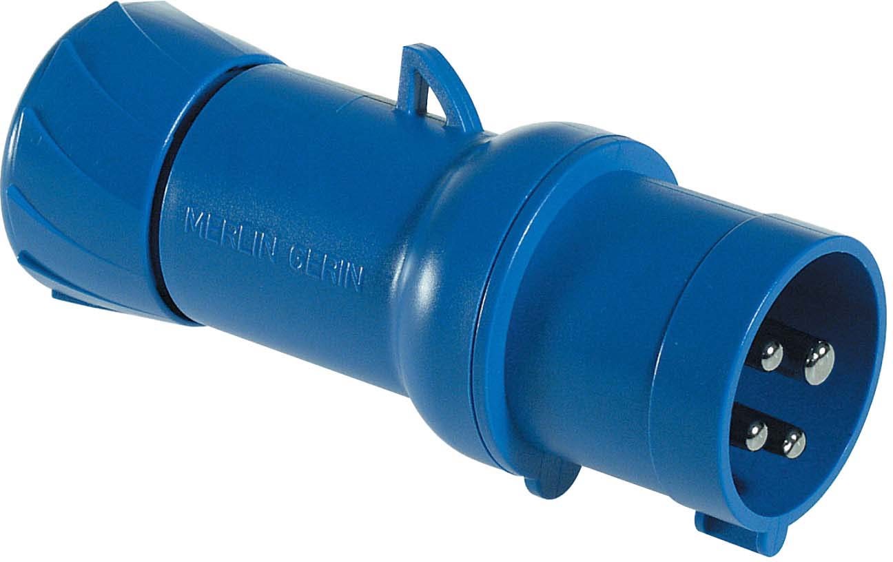 Schneider PKX32M423 CEE Stecker, Schneidklemmen, 32A, 2p+E, 200-250 V AC, IP44