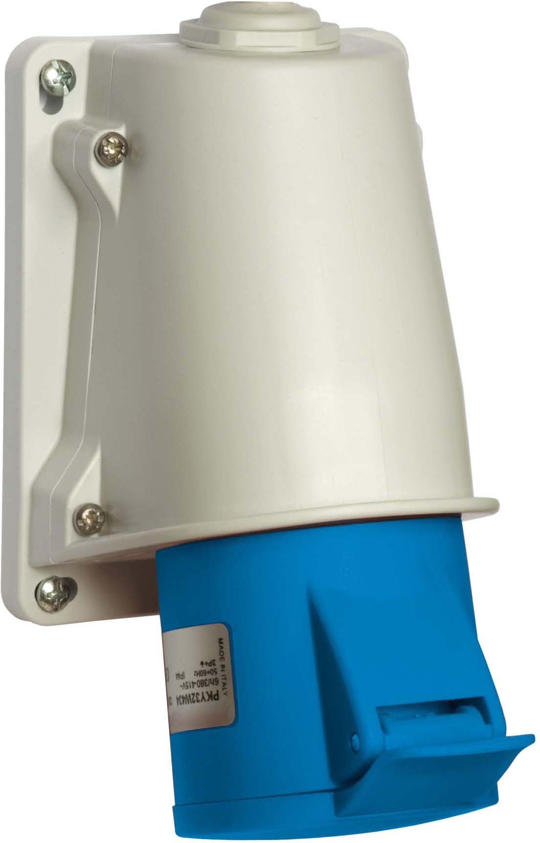 Schneider Electric PKY16W424 CEE Wandsteckdose Schneidklemmen 16A 3-polig +E 200-250 V AC