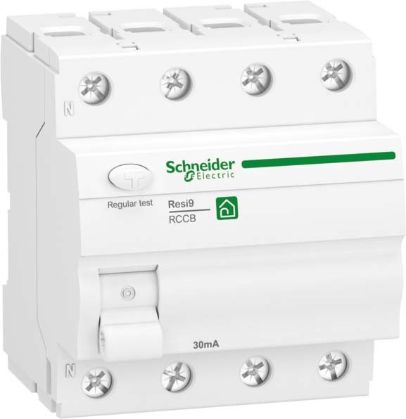 Schneider Electric R9R22440 Fehlerstrom-Schutzschalter Resi9 4-polig 40A 30mA Typ A