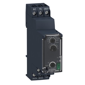 Schneider RE22R2CMR Rückfallverzögerung mit Steuersignal, 0,05 s-300 h, 24-240VAC/DC, 2 W