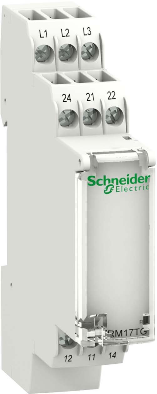 Schneider RM17TG20 Netzüberwachung, Phasenfolge, -ausfall, 183-484 VAC, 2 W