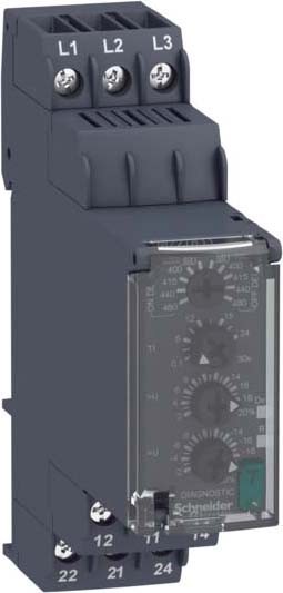 Schneider RM22TR33 Netzüberwachung auf Phasenfolge, ausfall, Über-+Unterspannung, 380-480VAC