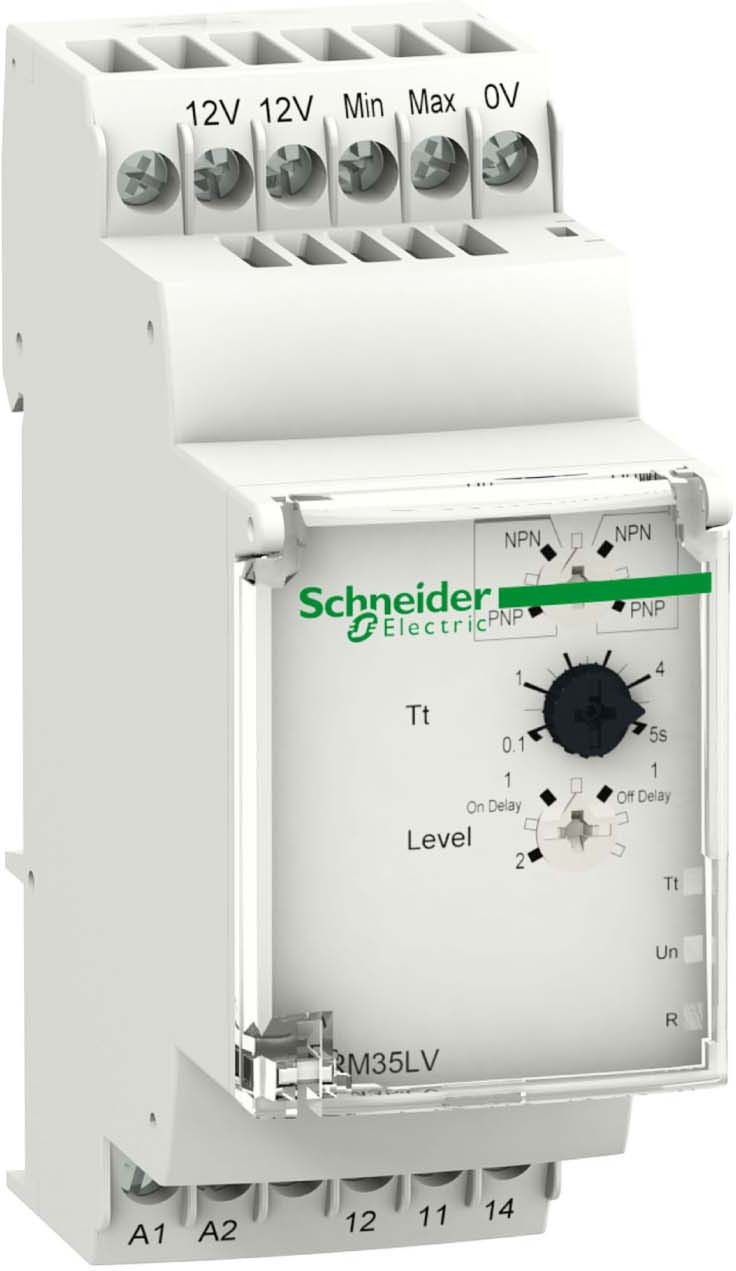 Schneider RM35LV14MW Niveaurelais für elektronische Sensoren, 24-240VAC/DC, 1 W
