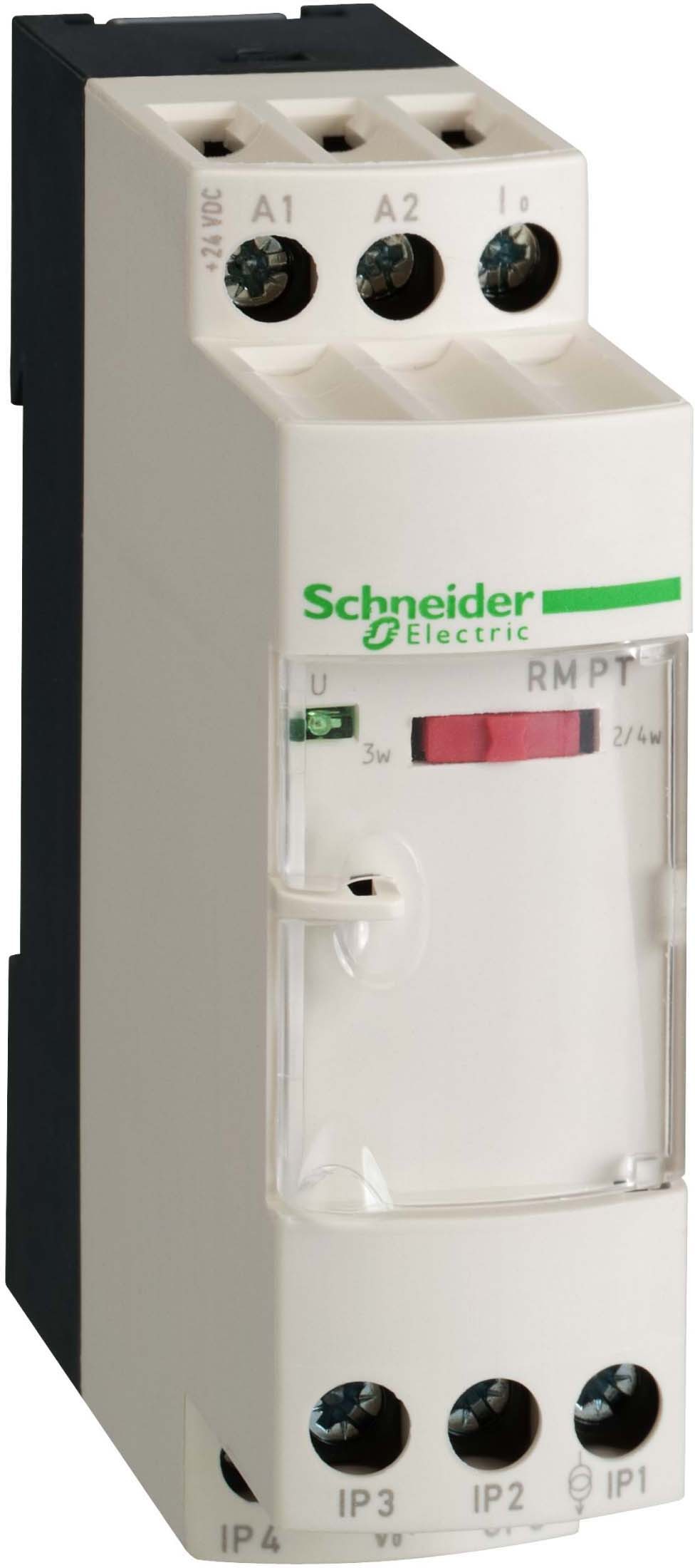 Schneider RMPT30BD Messumformer Pt100, 0-+100°C/32-212°F, 0-10 V/0-20 mA/4-20 mA, Universal